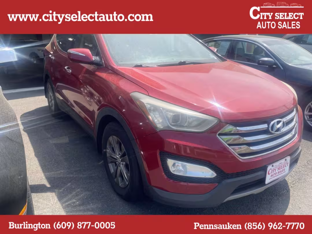 2013 Hyundai Santa Fe - 5XYZU3LB2DG053678 - Image #1